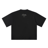Wolvyn Apparel ‘Foundations Script’ Oversized Drop Shoulder T-Shirt - Wolvyn Apparel