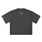 Wolvyn Apparel ‘Foundations Script’ Oversized Drop Shoulder T-Shirt - Wolvyn Apparel