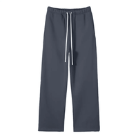 Wolvyn Apparel Foundations Script’ Unisex Solid Color Fleece Straight Leg Pants - Wolvyn Apparel