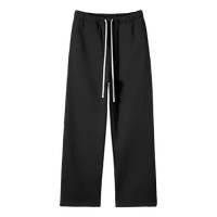 Wolvyn Apparel Foundations Script’ Unisex Solid Color Fleece Straight Leg Pants - Wolvyn Apparel