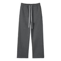 Wolvyn Apparel Foundations Script’ Unisex Solid Color Fleece Straight Leg Pants - Wolvyn Apparel