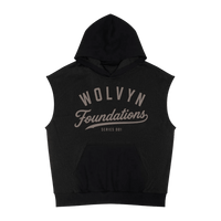 Wolvyn Apparel ‘Foundations Series 001’ Unisex Panel Mesh Sleeveless Hoodie - Wolvyn Apparel