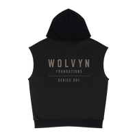 Wolvyn Apparel ‘Foundations Series 001’ Unisex Panel Mesh Sleeveless Hoodie - Wolvyn Apparel