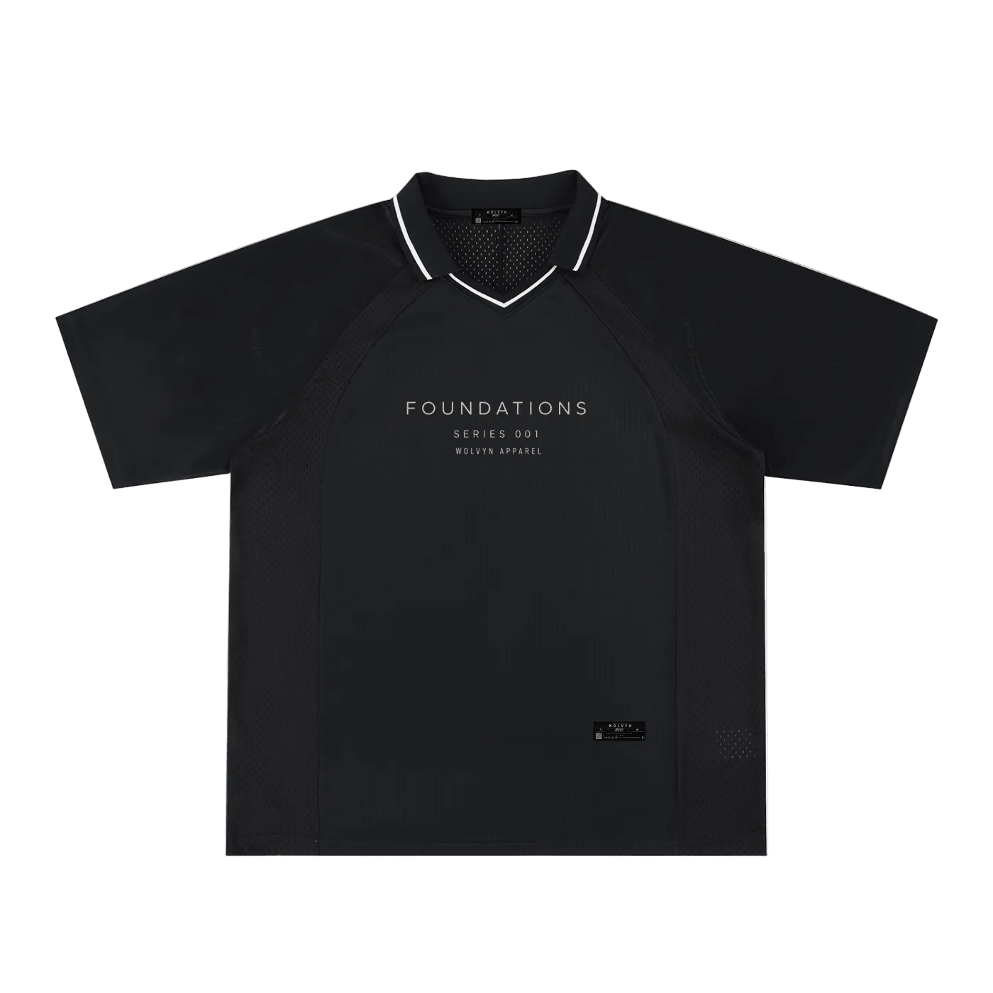 Wolvyn Apparel ‘Foundations’ Striped V-Neck Soccer Jersey - Wolvyn Apparel