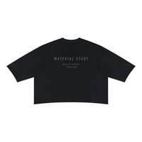 Wolvyn Apparel ‘Foundations’ Unisex Mineral Wash Raw Hem Boxy T-Shirt - Wolvyn Apparel