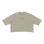 Wolvyn Apparel ‘Foundations’ Unisex Mineral Wash Raw Hem Boxy T-Shirt - Wolvyn Apparel