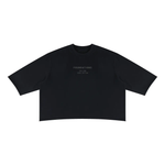 Wolvyn Apparel ‘Foundations’ Unisex Mineral Wash Raw Hem Boxy T-Shirt - Wolvyn Apparel