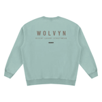 Wolvyn Apparel ‘Foundations’ Unisex Vintage Wash Fleece Sweatshirt - Wolvyn Apparel