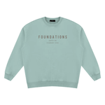 Wolvyn Apparel ‘Foundations’ Unisex Vintage Wash Fleece Sweatshirt - Wolvyn Apparel
