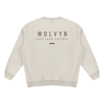 Wolvyn Apparel ‘Foundations’ Unisex Vintage Wash Fleece Sweatshirt - Wolvyn Apparel