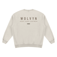Wolvyn Apparel ‘Foundations’ Unisex Vintage Wash Fleece Sweatshirt - Wolvyn Apparel