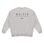 Wolvyn Apparel ‘Foundations’ Unisex Vintage Wash Fleece Sweatshirt - Wolvyn Apparel