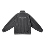 Wolvyn Apparel ‘Foundations’ Unisex Vintage Wash Full Zip Mesh Jacket - Wolvyn Apparel