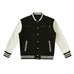 Wolvyn Apparel ‘Foundations Varsity’ Two-Tone Fleeced Varsity Jacket - Wolvyn Apparel