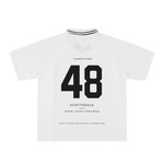 Wolvyn Apparel ‘Foundations’ (White) Striped V-Neck Soccer Jersey - Wolvyn Apparel