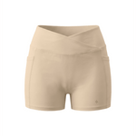 Wolvyn Apparel ‘Foundations’ Women’s High Rise Pocket Yoga Shorts - Wolvyn Apparel