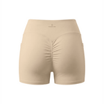 Wolvyn Apparel ‘Foundations’ Women’s High Rise Pocket Yoga Shorts - Wolvyn Apparel