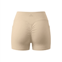 Wolvyn Apparel ‘Foundations’ Women’s High Rise Pocket Yoga Shorts - Wolvyn Apparel