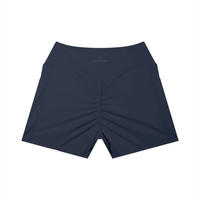 Wolvyn Apparel ‘Foundations’ Women’s High Rise Pocket Yoga Shorts - Wolvyn Apparel