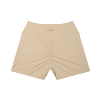 Wolvyn Apparel ‘Foundations’ Women’s High Rise Pocket Yoga Shorts - Wolvyn Apparel