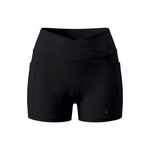 Wolvyn Apparel ‘Foundations’ Women’s High Rise Pocket Yoga Shorts - Wolvyn Apparel