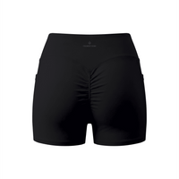 Wolvyn Apparel ‘Foundations’ Women’s High Rise Pocket Yoga Shorts - Wolvyn Apparel