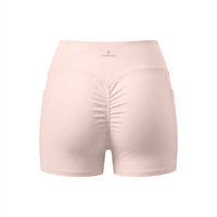 Wolvyn Apparel ‘Foundations’ Women’s High Rise Pocket Yoga Shorts - Wolvyn Apparel