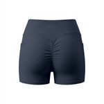 Wolvyn Apparel ‘Foundations’ Women’s High Rise Pocket Yoga Shorts - Wolvyn Apparel