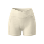 Wolvyn Apparel ‘Foundations’ Women’s High Rise Pocket Yoga Shorts - Wolvyn Apparel