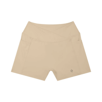 Wolvyn Apparel ‘Foundations’ Women’s High Rise Pocket Yoga Shorts - Wolvyn Apparel