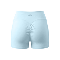Wolvyn Apparel ‘Foundations’ Women’s High Rise Pocket Yoga Shorts - Wolvyn Apparel