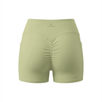Wolvyn Apparel ‘Foundations’ Women’s High Rise Pocket Yoga Shorts - Wolvyn Apparel