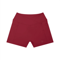 Wolvyn Apparel ‘Foundations’ Women’s High Rise Pocket Yoga Shorts - Wolvyn Apparel