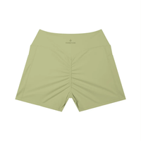 Wolvyn Apparel ‘Foundations’ Women’s High Rise Pocket Yoga Shorts - Wolvyn Apparel