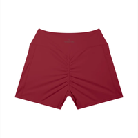 Wolvyn Apparel ‘Foundations’ Women’s High Rise Pocket Yoga Shorts - Wolvyn Apparel
