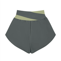 Wolvyn Apparel ‘Foundations’ Women’s Yoga Panelled Shorts - Wolvyn Apparel