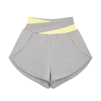 Wolvyn Apparel ‘Foundations’ Women’s Yoga Panelled Shorts - Wolvyn Apparel