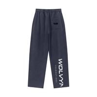 Wolvyn Apparel ‘Foundations002 400GSM Men’s Vintage-Wash Scythe-Cut Barrel Pants - Wolvyn Apparel