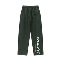 Wolvyn Apparel ‘Foundations002 400GSM Men’s Vintage-Wash Scythe-Cut Barrel Pants - Wolvyn Apparel