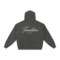 Wolvyn Apparel ‘Foundations’Essential Fleece Zip-Through Hoodie - Wolvyn Apparel