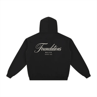Wolvyn Apparel ‘Foundations’Essential Fleece Zip-Through Hoodie - Wolvyn Apparel