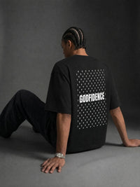 Wolvyn Apparel ‘Godfidence’ Unisex 400 GSM Heavyweight Boxy T-Shirt - Wolvyn Apparel