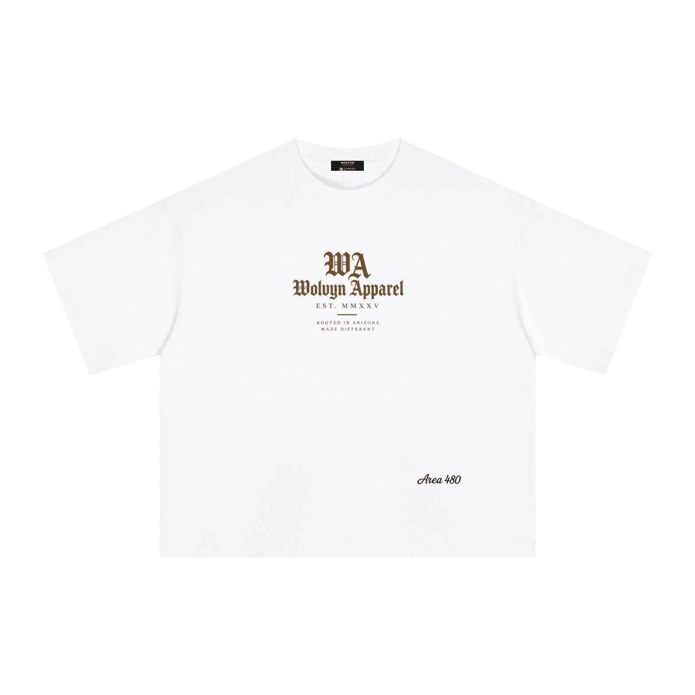 Wolvyn Apparel "Identity" Essential Sorona Boxy T-Shirt - Wolvyn Apparel