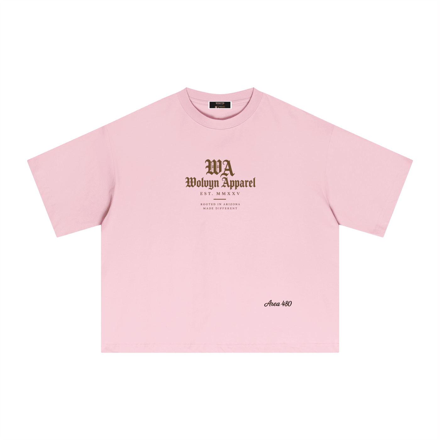 Wolvyn Apparel "Identity" Essential Sorona Boxy T-Shirt - Wolvyn Apparel