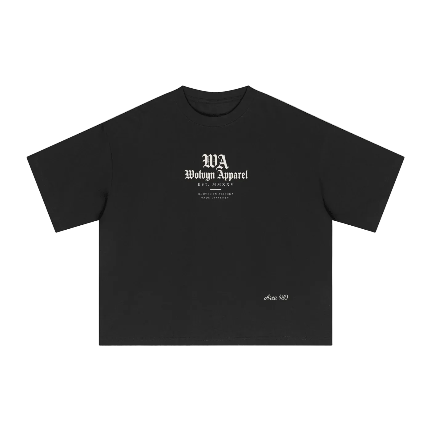 Wolvyn Apparel "Identity" Essential Sorona Boxy T-Shirt - Wolvyn Apparel