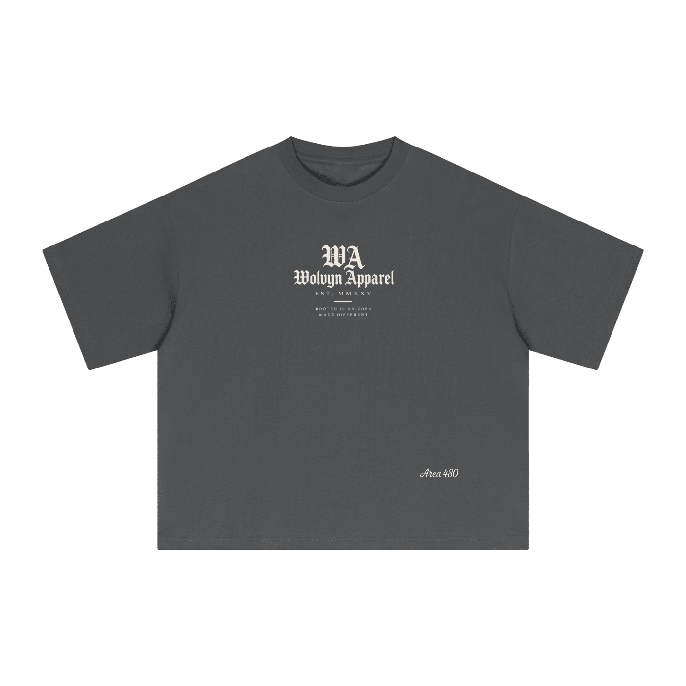 Wolvyn Apparel "Identity" Essential Sorona Boxy T-Shirt - Wolvyn Apparel