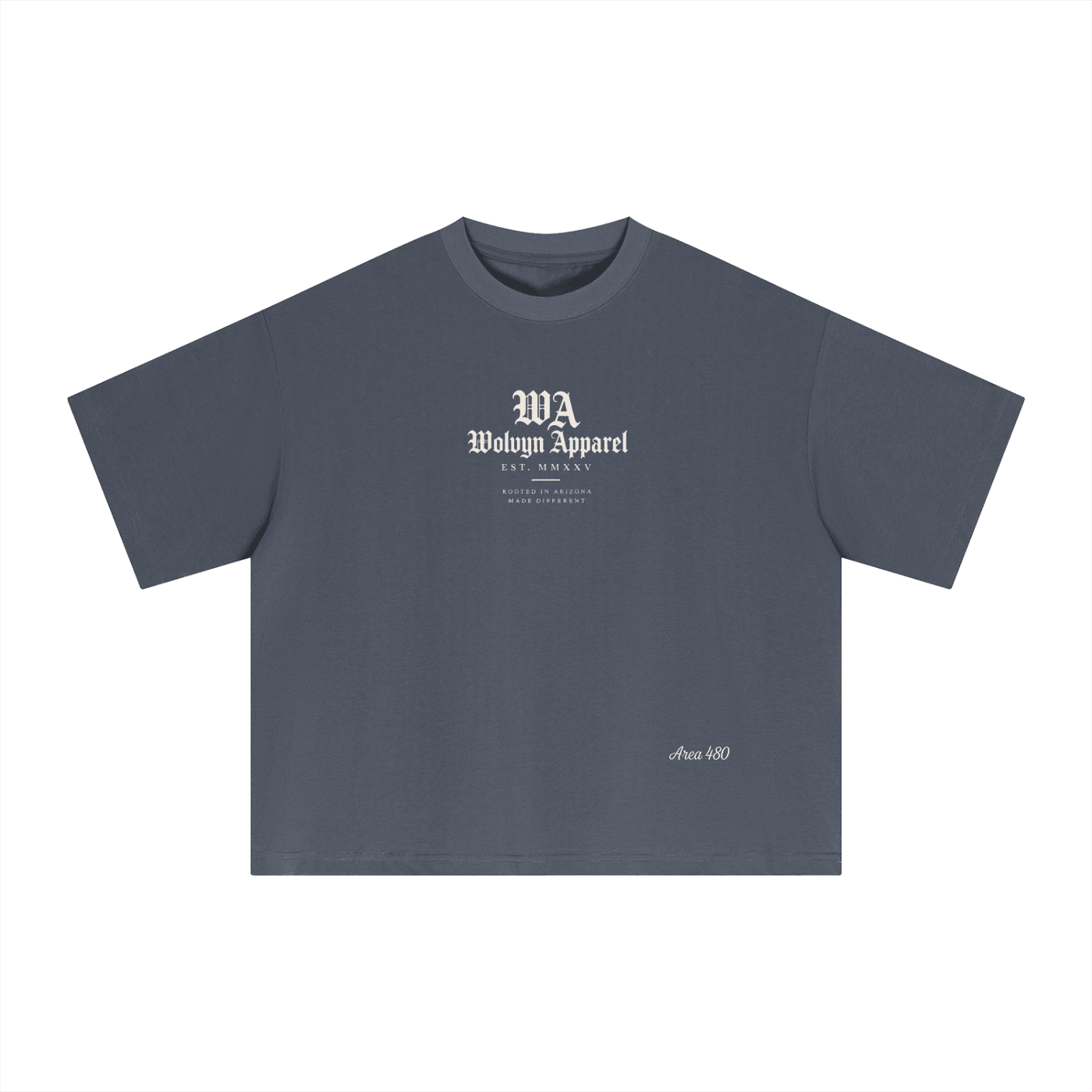 Wolvyn Apparel "Identity" Essential Sorona Boxy T-Shirt - Wolvyn Apparel