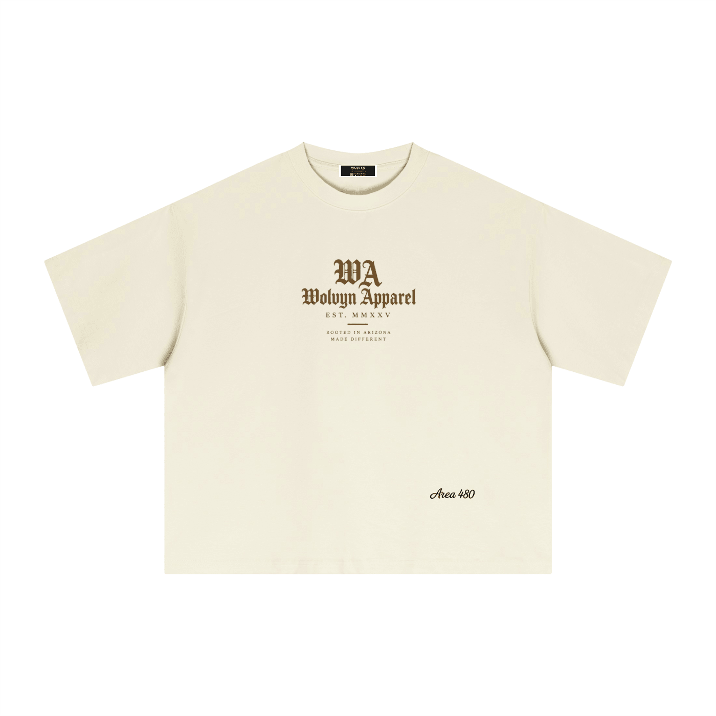 Wolvyn Apparel "Identity" Essential Sorona Boxy T-Shirt - Wolvyn Apparel
