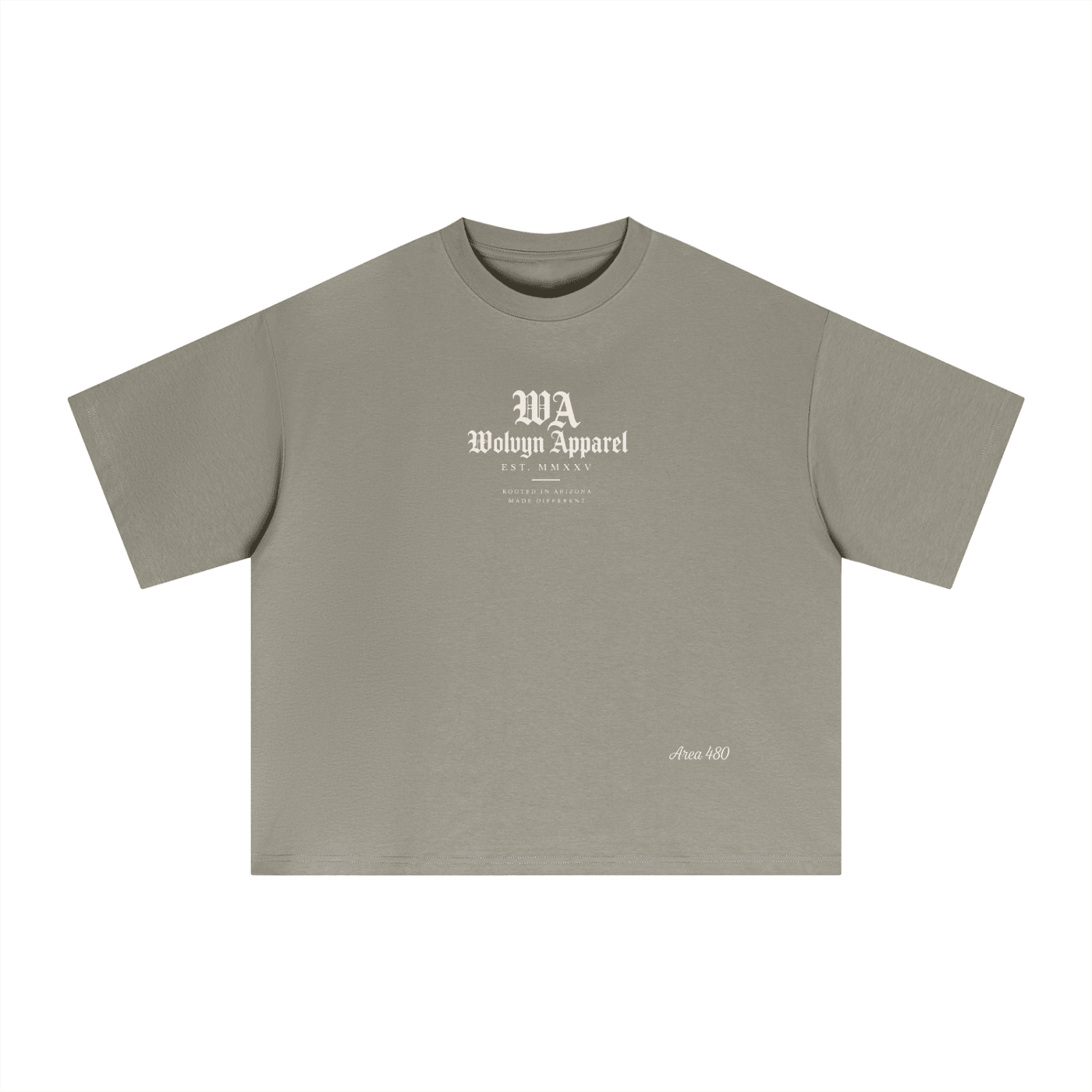 Wolvyn Apparel "Identity" Essential Sorona Boxy T-Shirt - Wolvyn Apparel