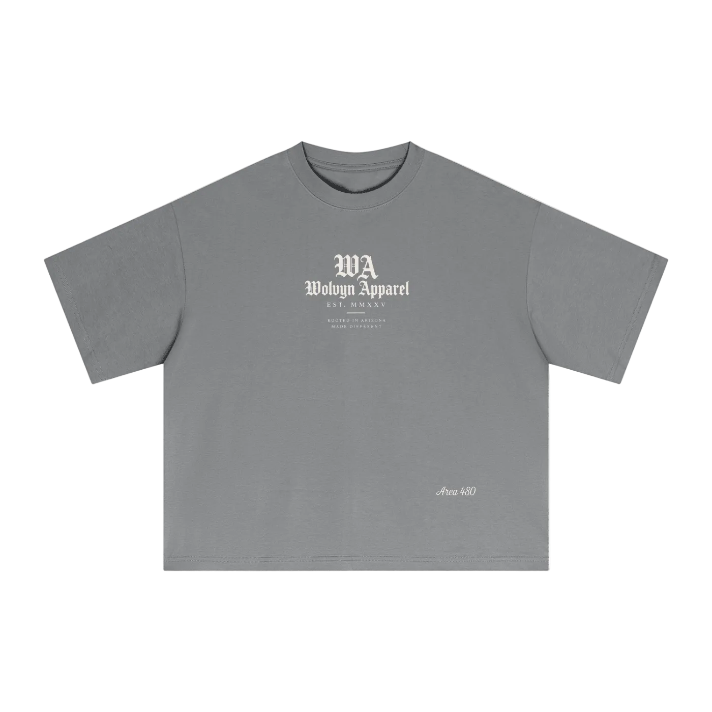 Wolvyn Apparel "Identity" Essential Sorona Boxy T-Shirt - Wolvyn Apparel